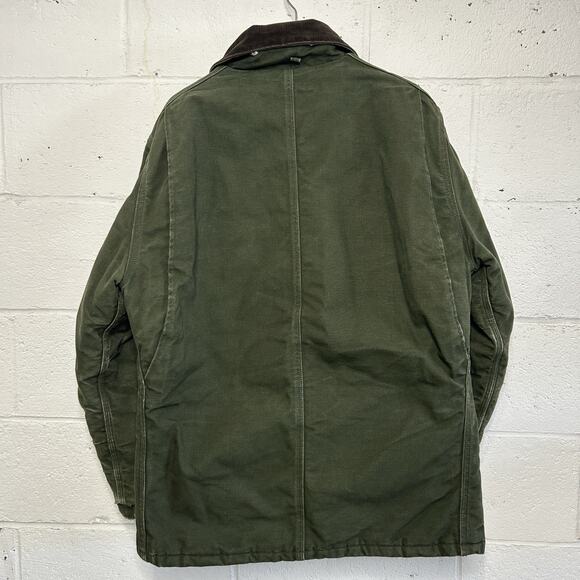 Vintage Carhartt Quilted Artic Duck Jacket “Green” CQ184 - Picture 2 of 13